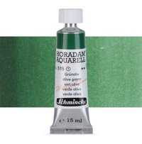 Schmincke Horadam Aquarell Tüp 15 ml Green Olive 51 Sulu Boya