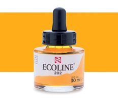 Talens Ecoline 30 ml Deep Yellow 202 Sulu Boya