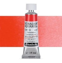Schmincke Horadam Aquarell Tüp 15 ml Geranium Red Sulu Boya