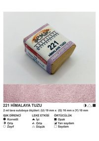 Şemse El Yapımı Sanatsal 12 Tava Himalaya Tuzu Sulu Boya