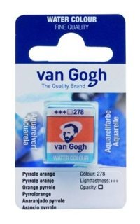 Talens Van Gogh 12 Tablet 278 Pyrrole Orange Sulu Boya