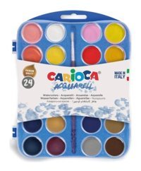 Carioca Aquarell 24'lü 30 mm Sulu Boya