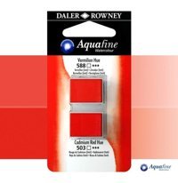 Daler Rowney Aquafine 2'li 588 Vermilion Sulu Boya