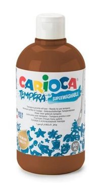 Carioca Tempera Kahverengi 500 ml Sulu Boya