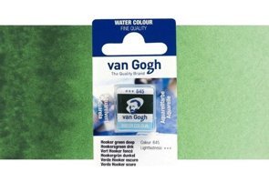 Van Gogh Hooker Green Deep 645 Yarım Tablet Sulu Boya