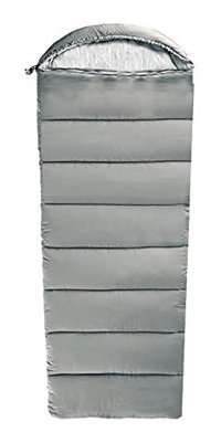 Bangyi Polyester 4 Mevsim Kamp Tek Kişilik Yetişkin Uyku Tulumu Gri