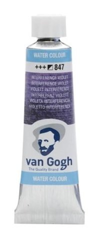 Talens Van Gogh 10 ml Tüp 847 Interference Violet Sulu Boya