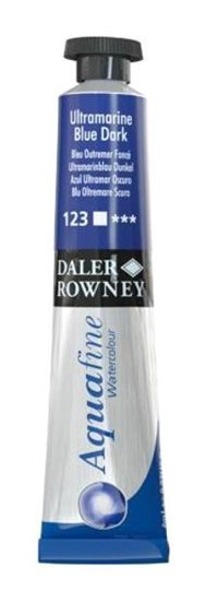 Daler Rowney Aquafine Tüp 8 ml Ultramarıne 123 Sulu Boya