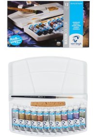Van Gogh Tüp 10 ml 12'li Specıal Colours Plastik Sulu Boya
