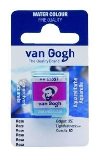 Talens Van Gogh 12 Tablet 357 Rose Sulu Boya