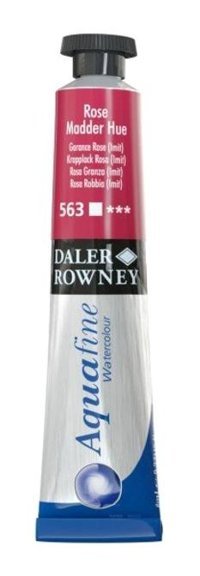 Daler Rowney Aquafine Tüp 8 ml 563 Rose Madder Hue Sulu Boya