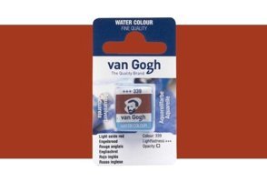 Van Gogh Light Oxide Red 339 Yarım Tablet Sulu Boya