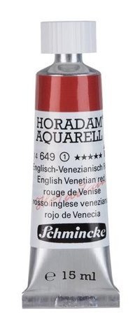 Schmincke Horadam Tüp English Red 15 ml Sulu Boya