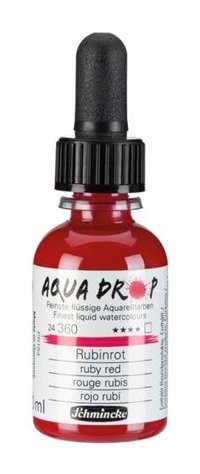Schmincke Aqua Drop 30 ml Ruby Red Sulu Boya