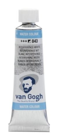 Talens Van Gogh 10 ml Tüp 843 Interference White Sulu Boya
