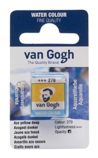 Talens Van Gogh Tablet 12 Azo Yellow Deep 270 Sulu Boya