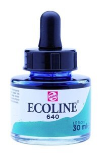 Talens Ecoline 640 Bluish Green Sulu Boya