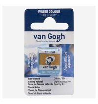 Van Gogh Tablet Raw Sıenna 234 Sulu Boya