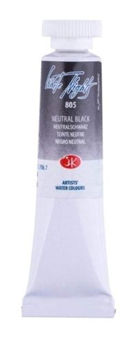 St.Petersburg Tüp 10 ml N: 805 Neutral Black Sulu Boya