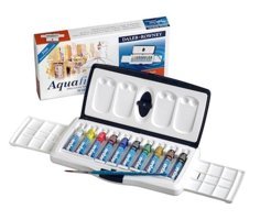 Daler Rowney Aquafine Tüp 10 Renk x 8 ml Sulu Boya