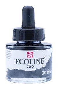 Talens Ecoline 700 Black Sulu Boya