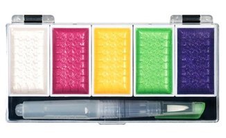 Artzone Metalik 5 Renk Gem Colors Sulu Boya