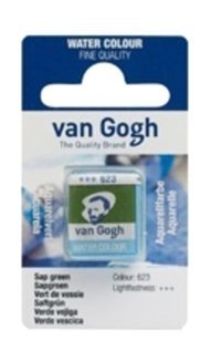 Talens Van Gogh 12 Tablet 623 Sap Green Sulu Boya