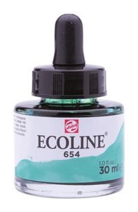 Talens Ecoline 30 ml Fir Green 654 Sulu Boya