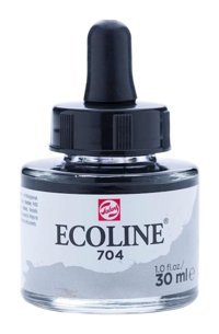 Talens Ecoline 704 Grey Sulu Boya