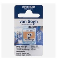 Van Gogh Tablet Naples Yellow Red 224 Sulu Boya