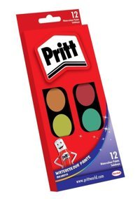 Pritt Büyük Tablet 12'li Sulu Boya