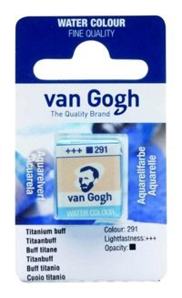 Talens Van Gogh 12 Tablet 291 Titanium Buff Sulu Boya