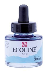 Talens Ecoline 30 ml Pastel Blue 580 Sulu Boya