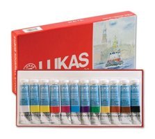Lukas Aquarell Studio Tüp 12 Renk x 12 ml Sulu Boya