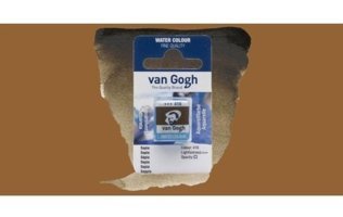 Van Gogh Sepia 416 Yarım Tablet Sulu Boya