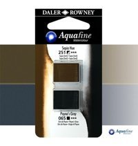 Daler Rowney Aquafine 2'li 251 Sepia Hue 065 Sulu Boya