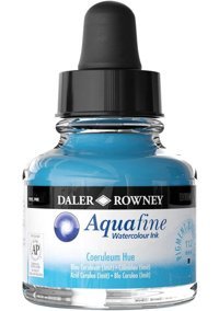 Daler Rowney Aquafıne Ink 29.5ml Coeruleum Hue Sulu Boya