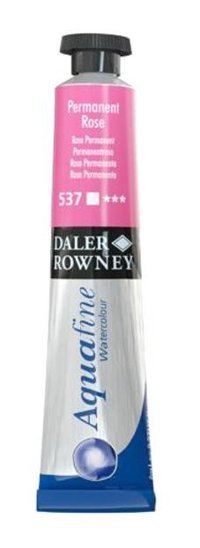 Daler Rowney Aquafine Tüp 8 ml Permanent Rose 537 Sulu Boya