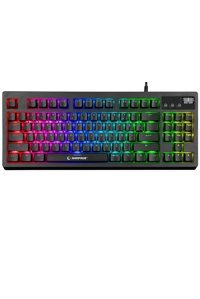 Rampage KB-R320 Türkçe Q RGB Blue Switch Kablolu Siyah Mekanik Gaming Klavye