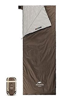 Naturehike -3 Derece Polyester 4 Mevsim Kamp Tek Kişilik Yetişkin Uyku Tulumu Kahverengi