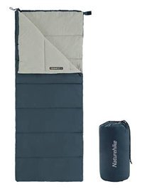Naturehike 15 Derece Polyester 3 Mevsim Kamp Tek Kişilik Yetişkin Uyku Tulumu Mavi