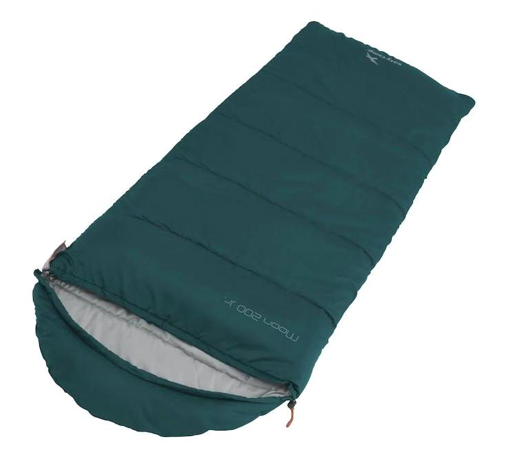 Easy Camp Moon 200 Polyester 3 Mevsim Kamp Tek Kişilik Çocuk Uyku Tulumu Haki