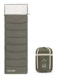 Naturehike 12 Derece Naylon 4 Mevsim Kamp Tek Kişilik Yetişkin Uyku Tulumu Yeşil