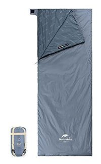 Naturehike -3 Derece Polyester 4 Mevsim Kamp Tek Kişilik Yetişkin Uyku Tulumu Mavi