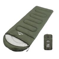 Naturehike 7 Derece Polyester 3 Mevsim Dağcılık Çift Kişilik Yetişkin Uyku Tulumu Yeşil