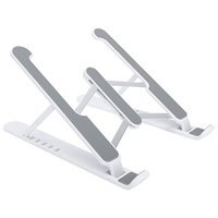 Topiky Hareketli Katlanabilir Ayarlanabilir Taşınabilir Ayaklı Laptop Standı Beyaz
