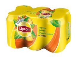 Lipton Şeftalili Soğuk Çay 6x330 ml