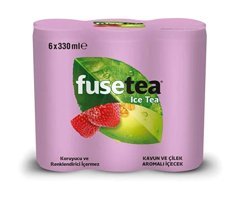 Fuse Tea Çilekli - Kavunlu Soğuk Çay 6x330 ml