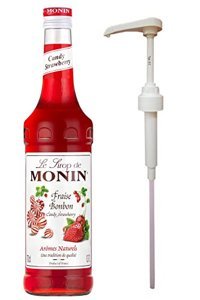Monin Çilek Kahve Şurubu