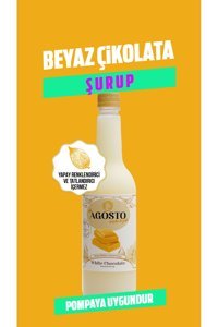Agosto Beyaz Çikolatalı Kahve Şurubu